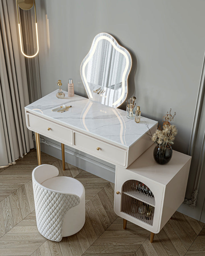 Kelly Dressing Table with LED Mirror