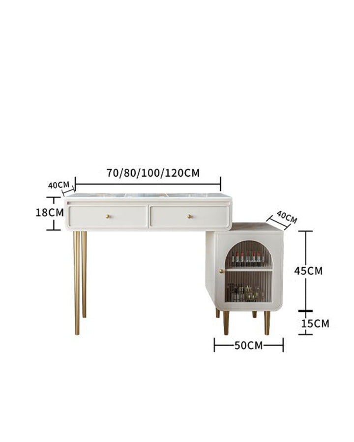 Kelly Dressing Table with LED Mirror