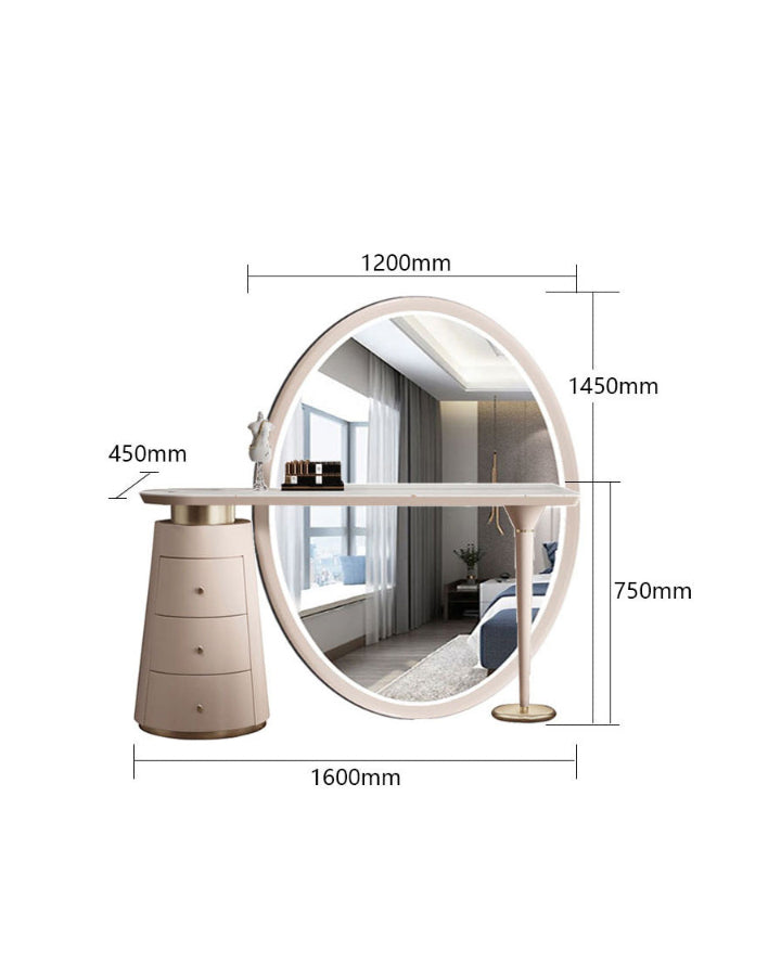 Kendrick Dressing Table with Mirror