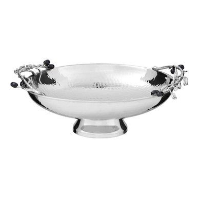 Low Silver Grapes Fruit Bowl | Miressa