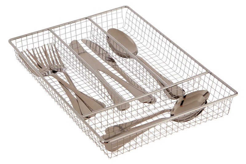 Chrome Cutlery Tray | Esme