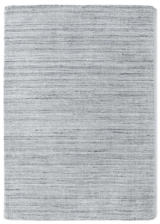 Silver Grey Wool Rug