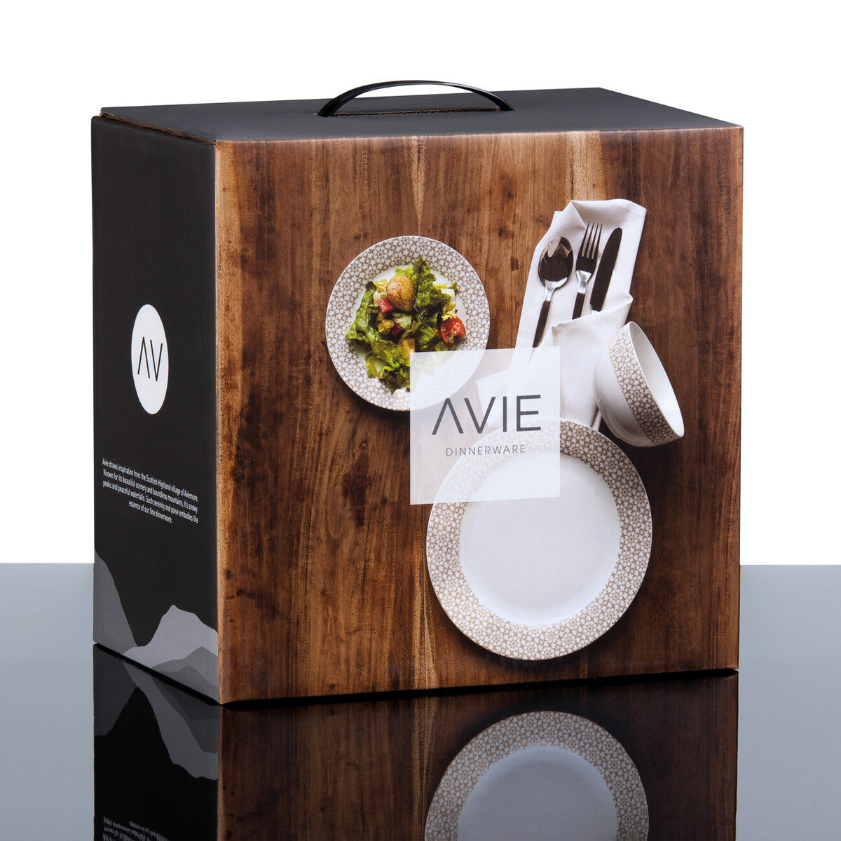 Casablanca 12 Piece Natural Dinner Set | Avie