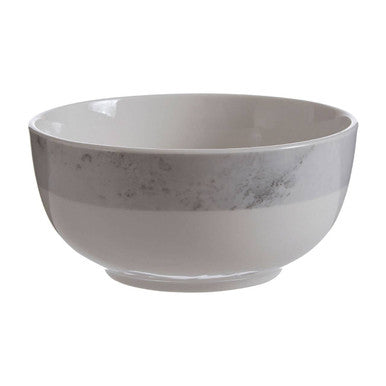 16 Piece White and Grey Marble Design Dinner Set | Avie