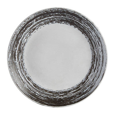 12 Piece Black and White Dinner Set | Middag