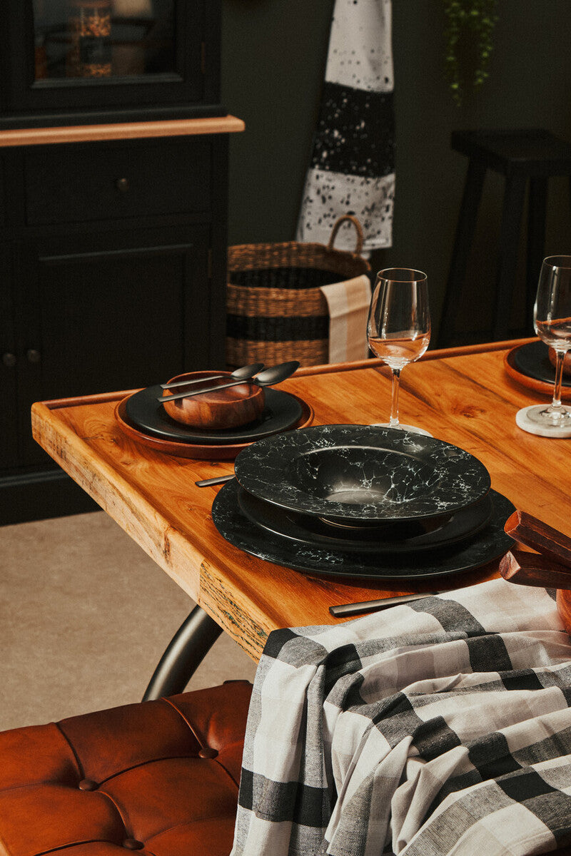 Black Stoneware Side Plate | Hygge