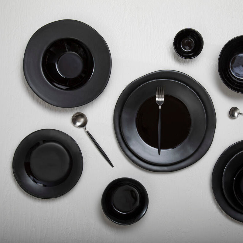 Black Stoneware Side Plate | Hygge