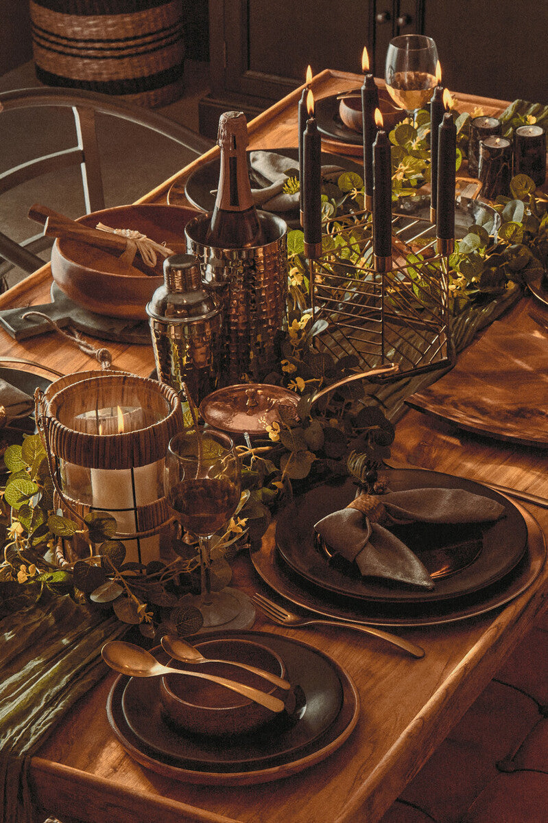 Black Stoneware Side Plate | Hygge