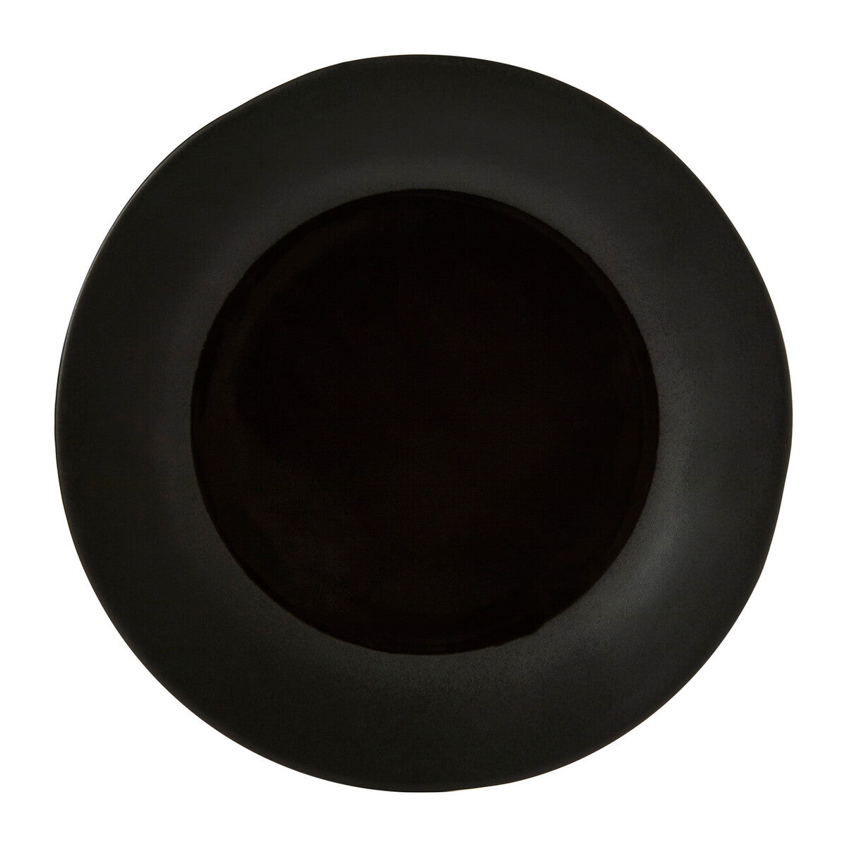 Black Stoneware Dinner Plate | Hygge
