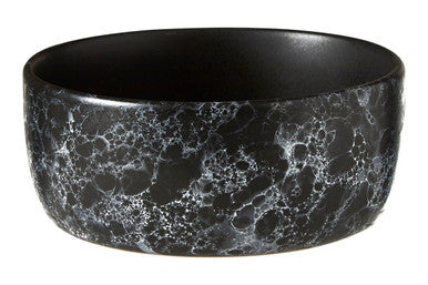 Black Faux Marble Bowl | Hygge