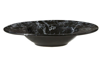 Black Marble Effect Pasta Bowl | Hygge