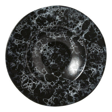 Black Marble Effect Pasta Bowl | Hygge