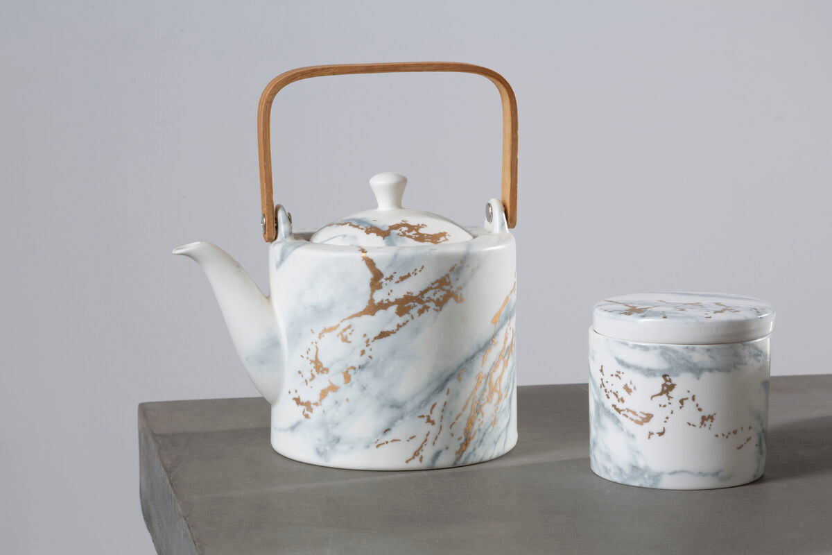 Teapot | Marble Luxe
