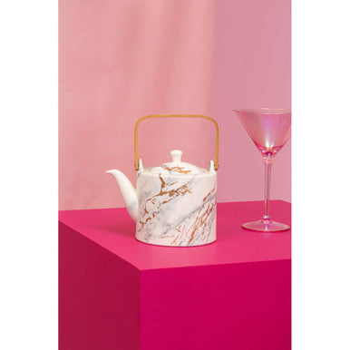 Teapot | Marble Luxe