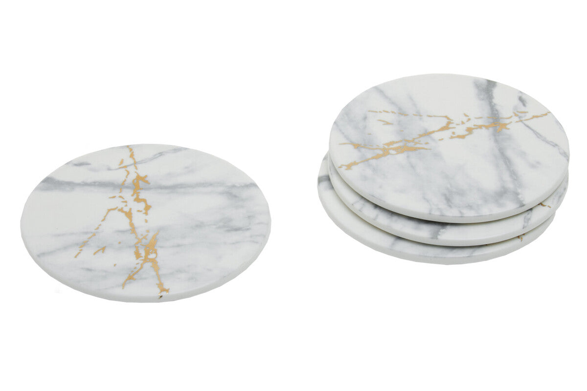 Set of 4 Coasters | Marble Luxe