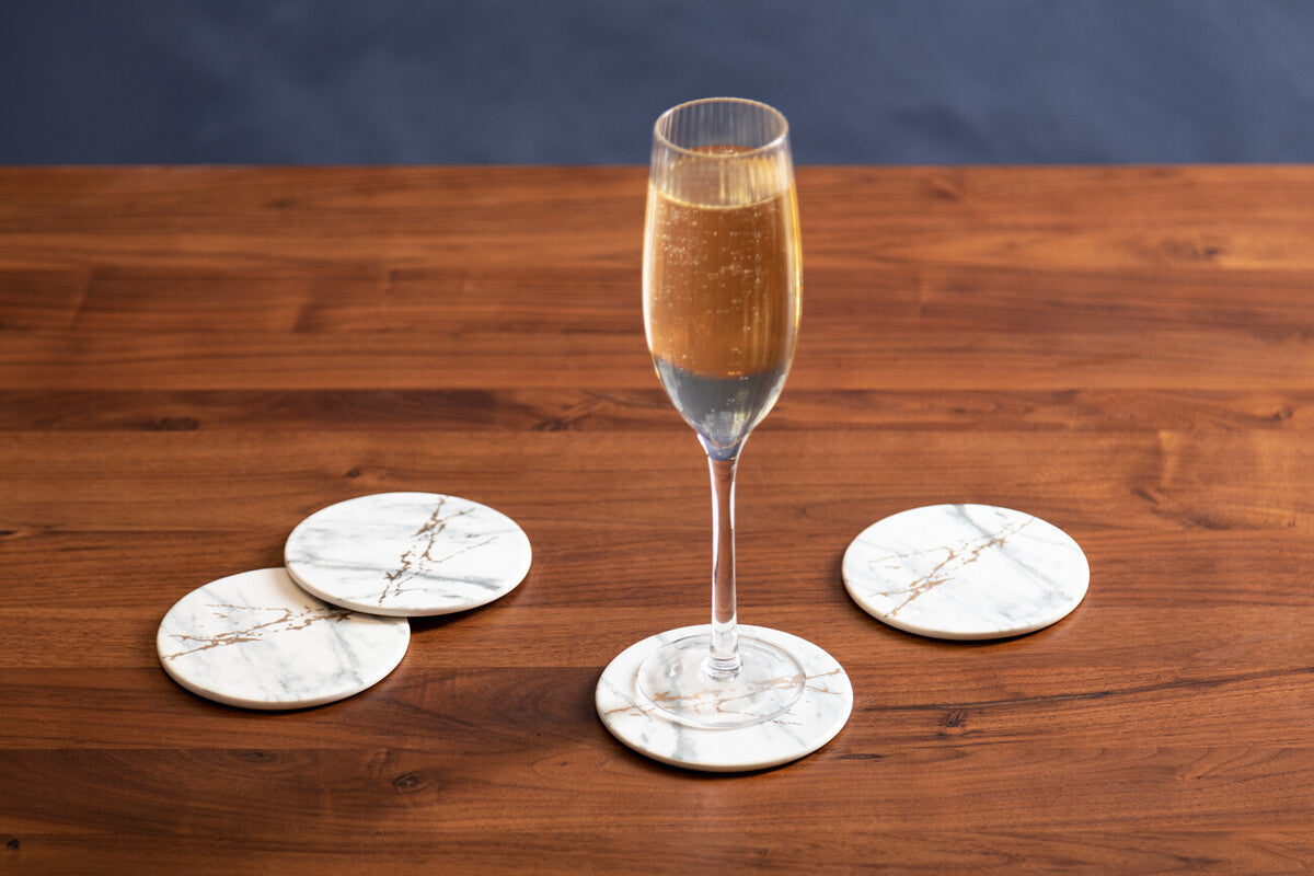Set of 4 Coasters | Marble Luxe