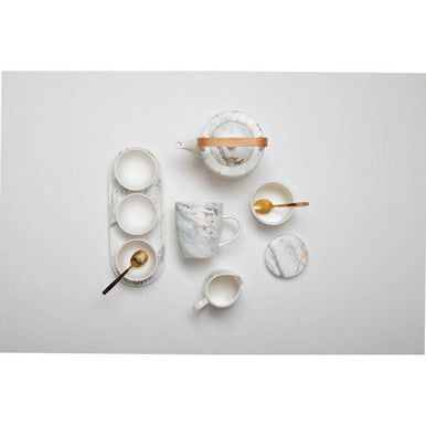 Dip Bowls with Tray Set | Marble Luxe