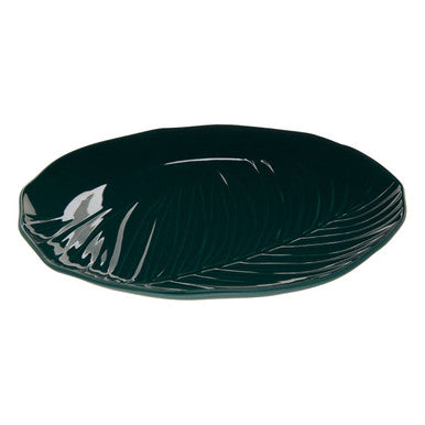 Dark Green Dinner Plate | Bali