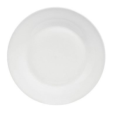 16 Pieces White Porcelain Dinner Set | Elmira