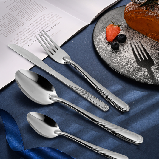 16 Piece Stainless Steel Cutlery Set | Dorothy