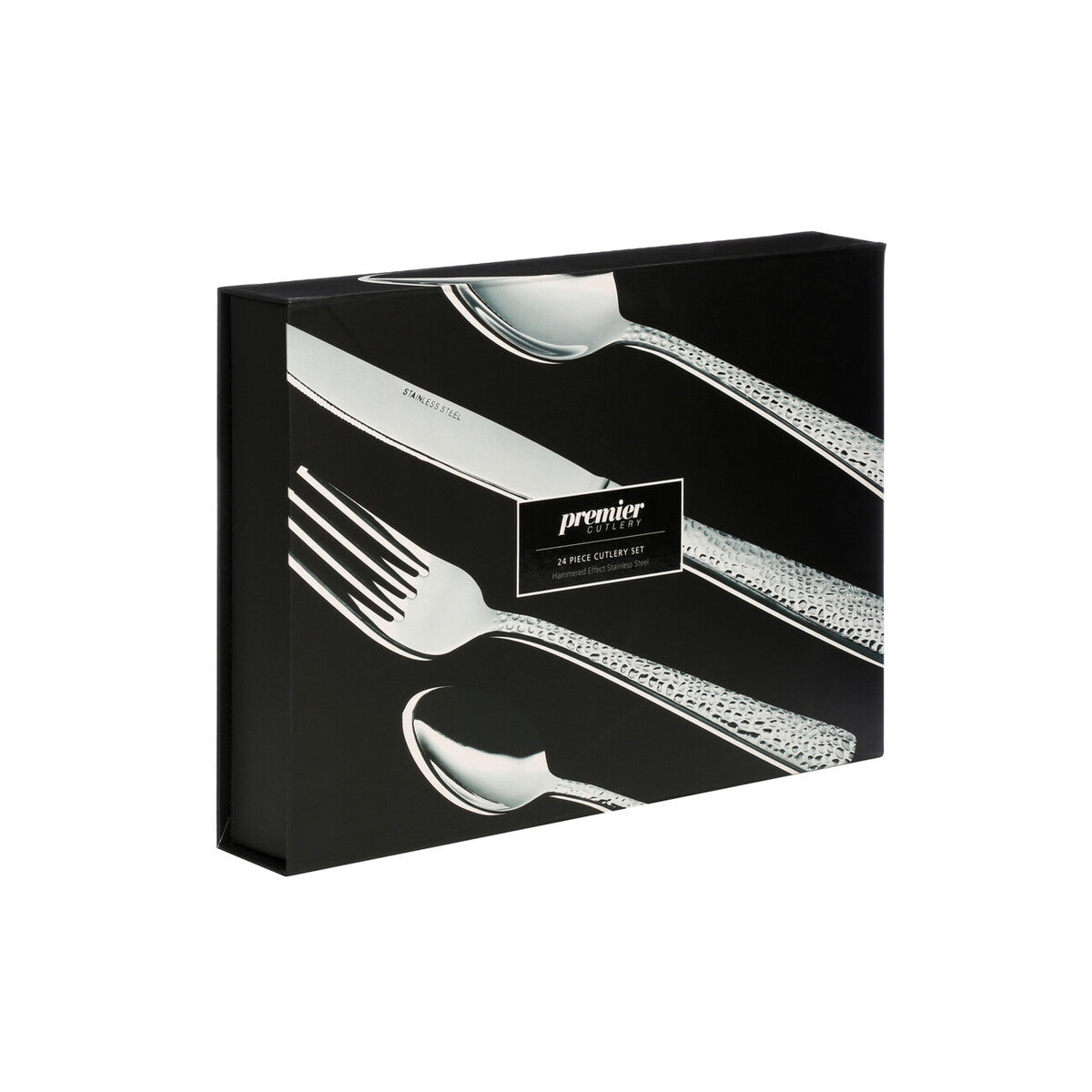 Hammered 24 Piece Cutlery Set | Martello