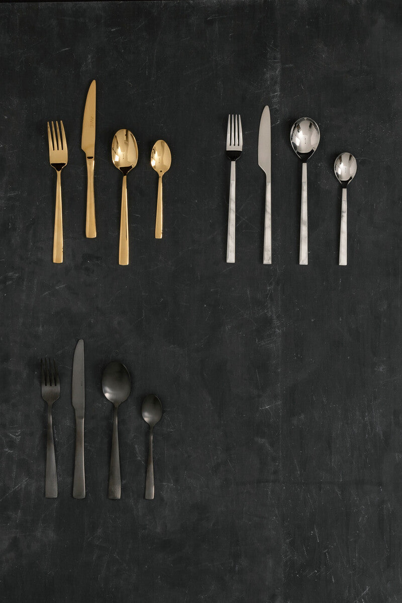 Glow 16 Piece Gold Cutlery Set | Avie