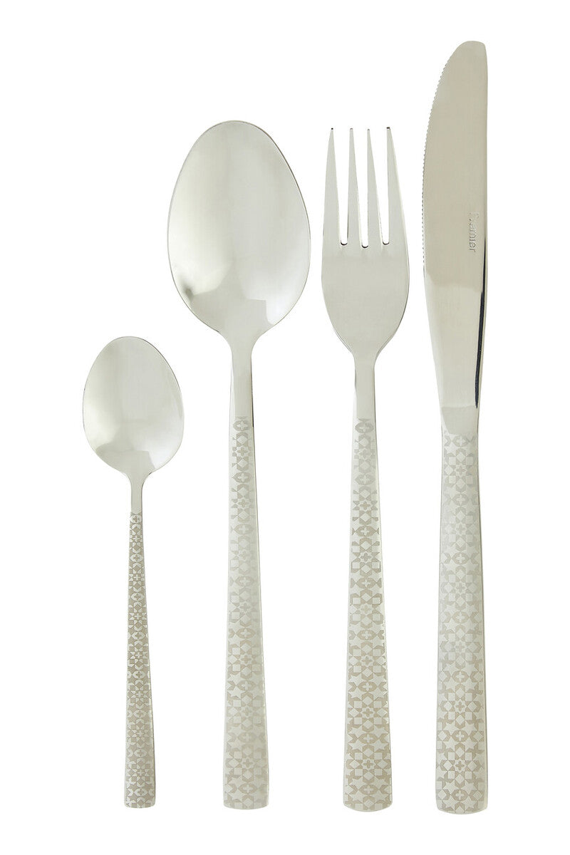 Casablanca 16 Piece Stainless Steel Cutlery Set | Avie