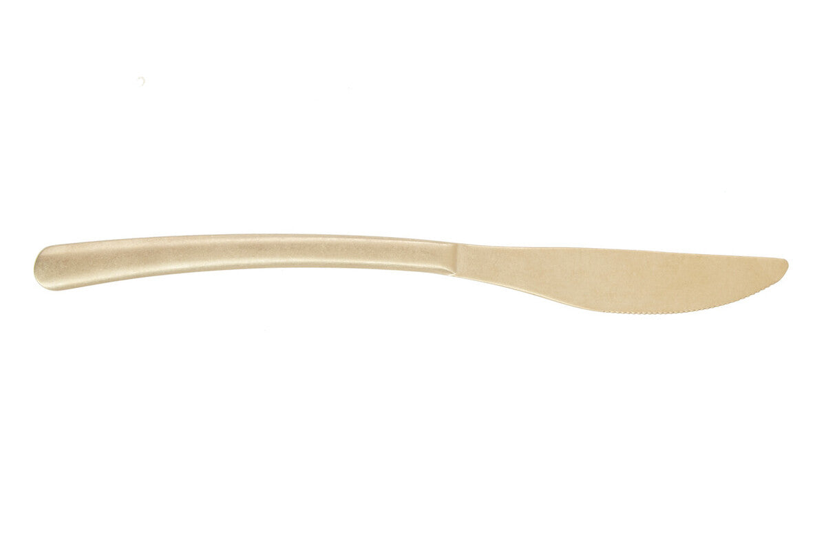16 Piece Antique Gold Finish Cutlery Set | Avie