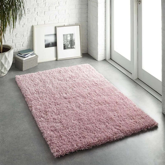 Pink Shaggy Rug