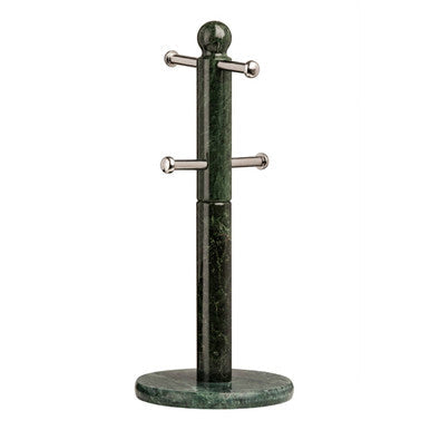 Green Marble 4 Cup Mug Tree | Marmore