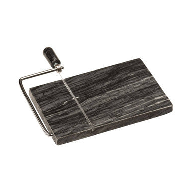 Black Marble Cheeseboard with Slicer | Marmore