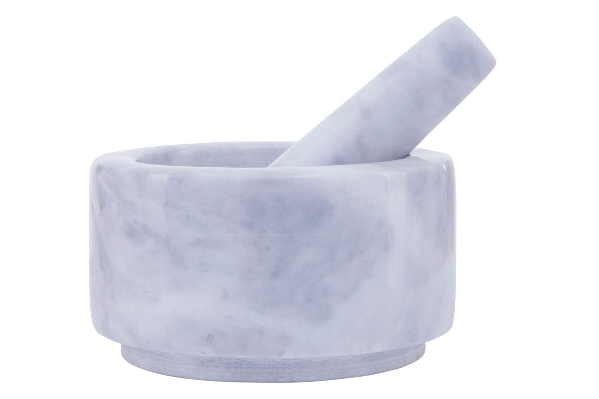 Grey Marble Mortar and Pestle | Salerno