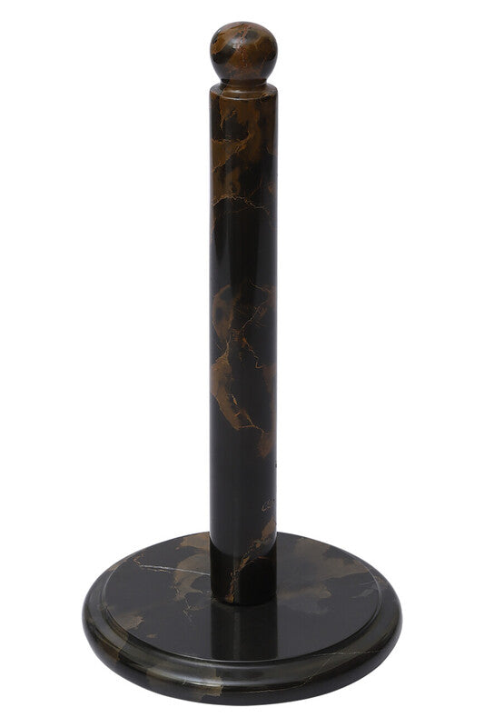 Black and Gold Marble Kitchen Roll Holder | Marmore