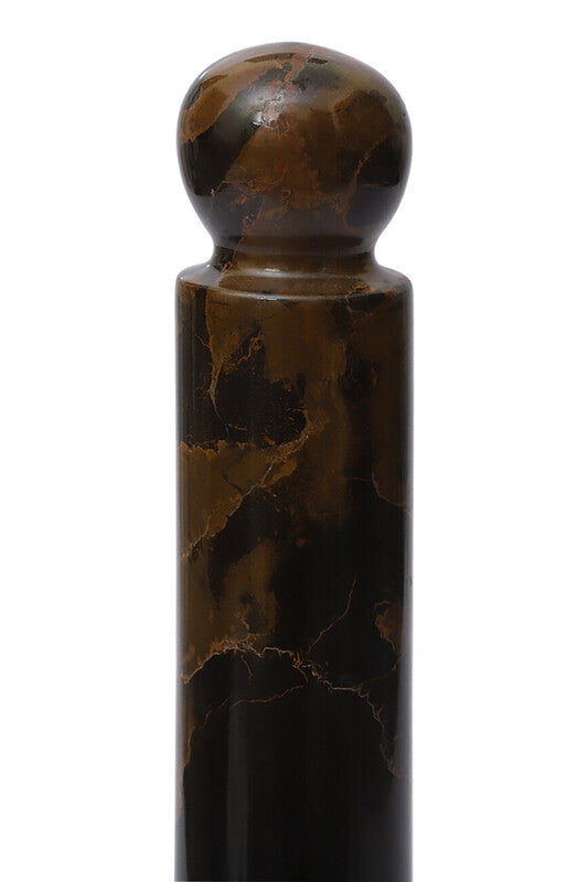 Black and Gold Marble Kitchen Roll Holder | Marmore