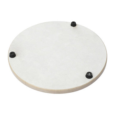 White Marble Round Chopping and Serving Board | Salerno