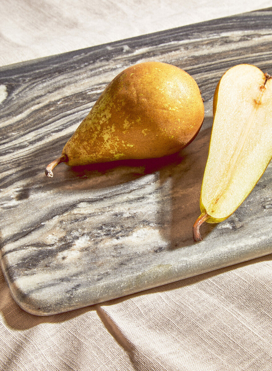 Rectangular Black Marble Chopping and Serving Board | Marmore