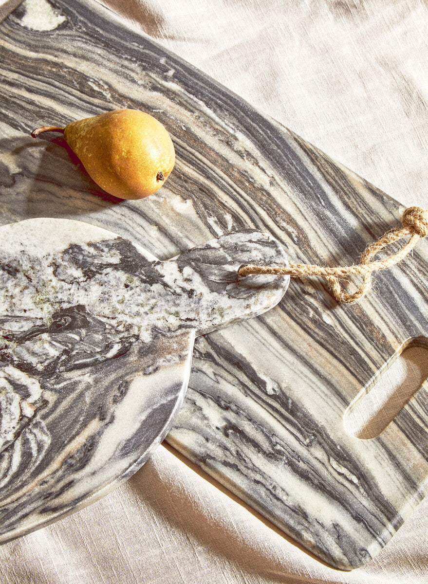 Rectangular Black Marble Chopping and Serving Board | Marmore