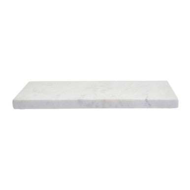 White Marble Rectangular Chopping or Serving Board | Salerno