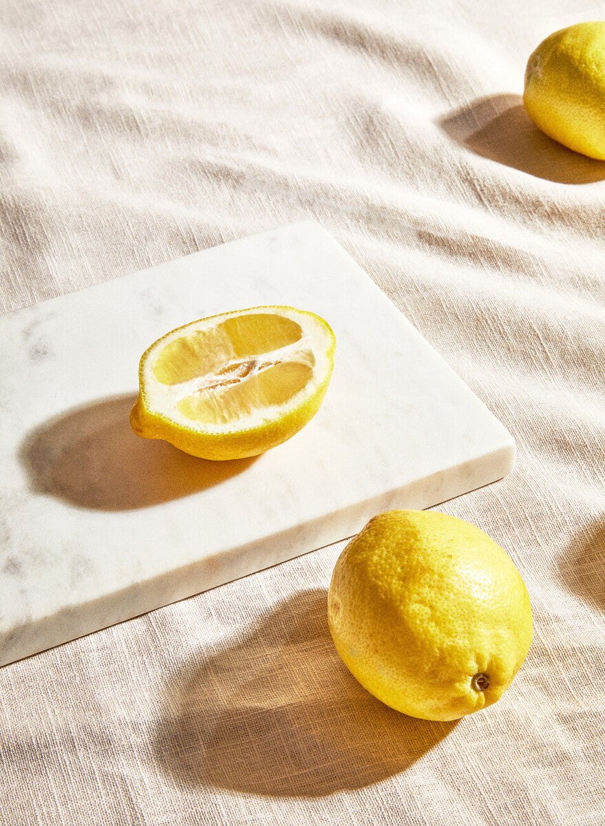 White Marble Rectangular Chopping or Serving Board | Salerno