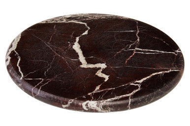 Red Marble Round Chopping and Serving Board | Salmo