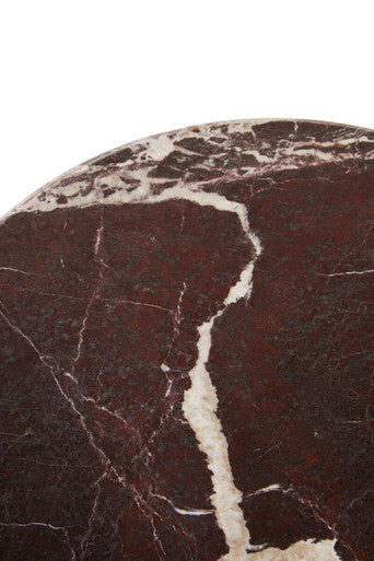 Red Marble Round Chopping and Serving Board | Salmo