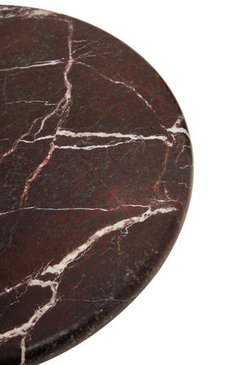 Red Marble Round Chopping and Serving Board | Salmo