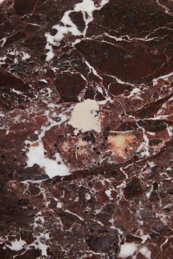 Red Marble Round Chopping and Serving Board | Salmo