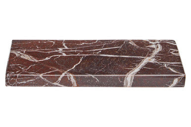 Rectangular Red and White Marble Chopping and Serving Board | Salmo