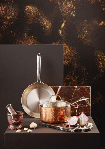 Rectangular Red and White Marble Chopping and Serving Board | Salmo