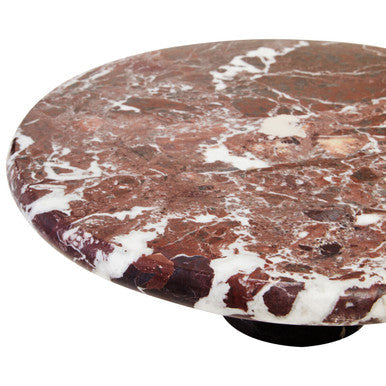 Red Marble Cake Stand | Salmo