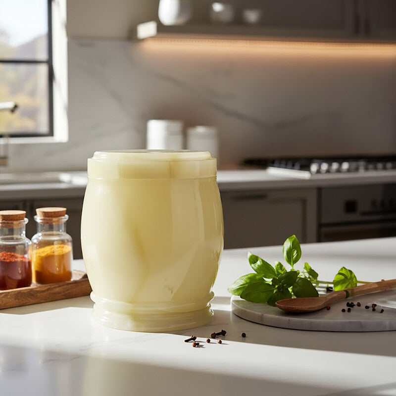 Onyx Storage Jar | Marmore