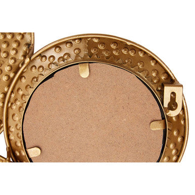 Hammered Gold Wall Mirror | Marcia