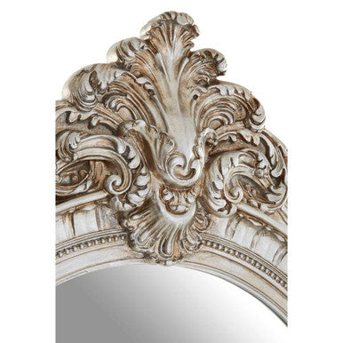 Champagne Oval Framed Wall Mirror | Juliet