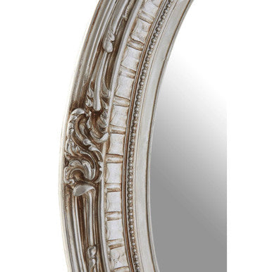 Champagne Oval Framed Wall Mirror | Juliet